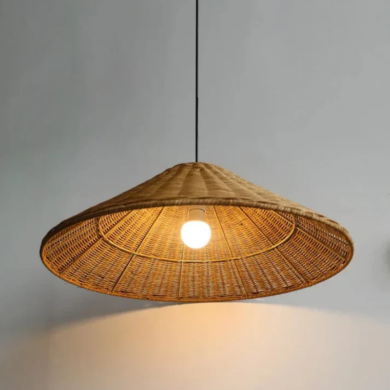 Ravena | Lampa wisząca w stylu rattanu
