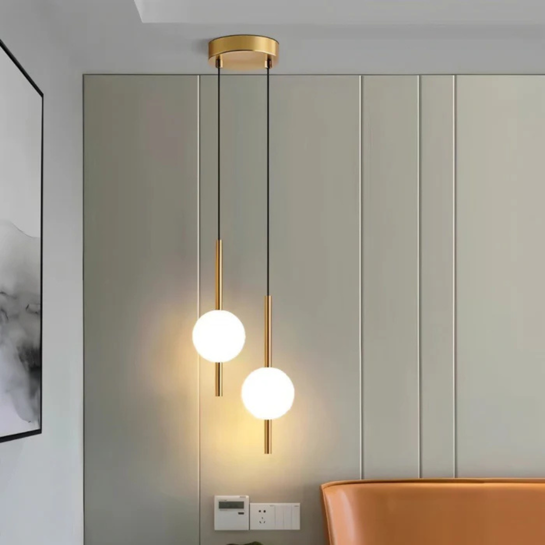 Sphaira | Lampa wisząca z kulistym kloszem Modern