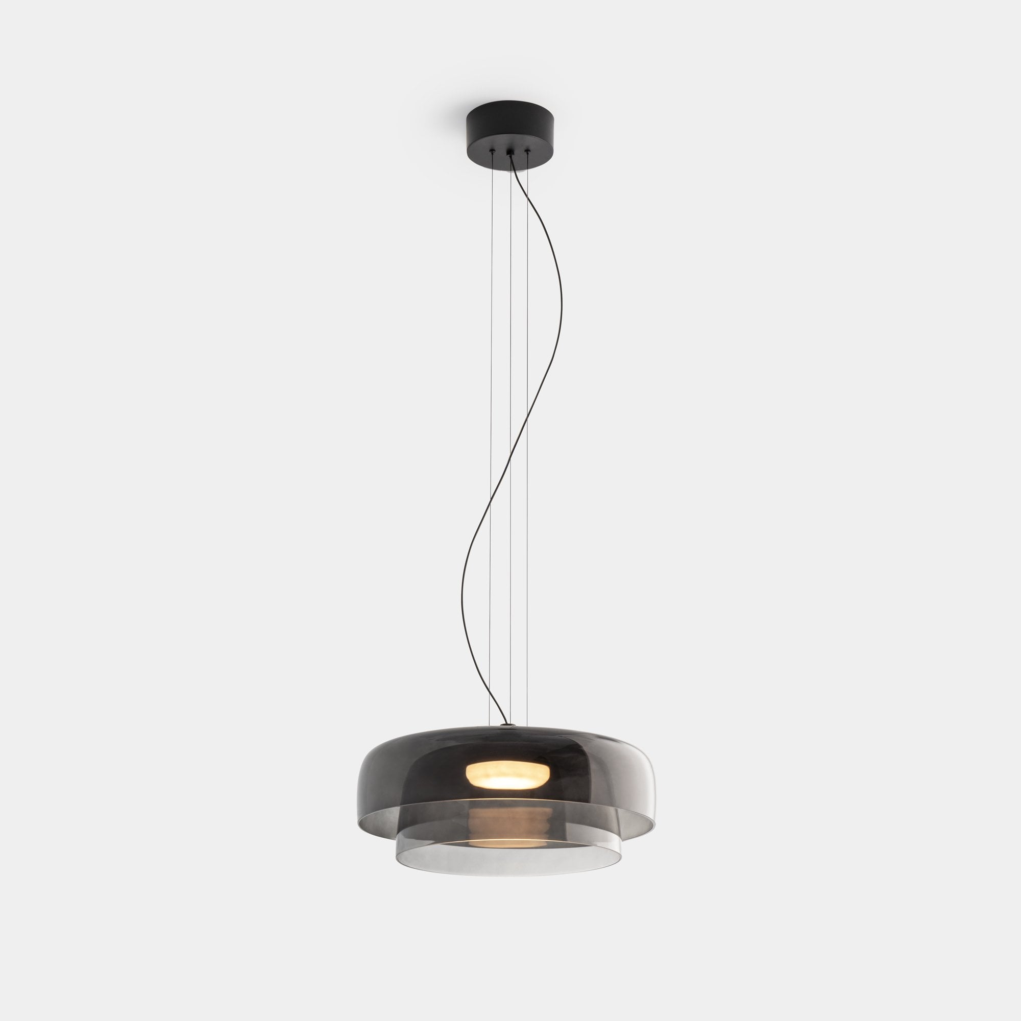 Aureon | Lampa wisząca z barwionego szkła