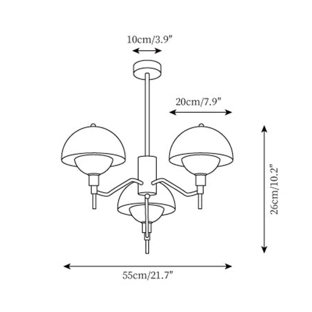 Norvian | designerska lampa sufitowa LED w stylu minimalistycznym