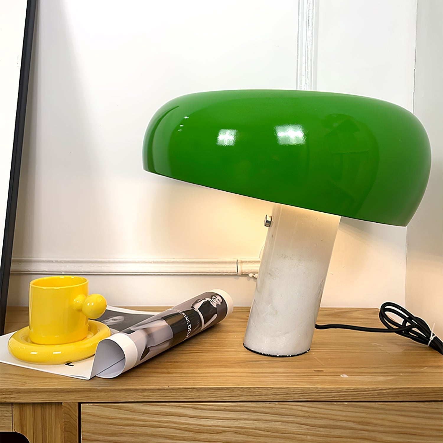 Modario | lampka stołowa w stylu retro z motywem grzyba