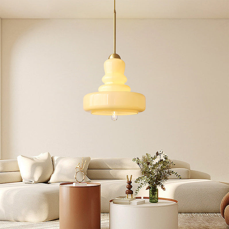 Mira | Lampa wisząca ze szkła vintage
