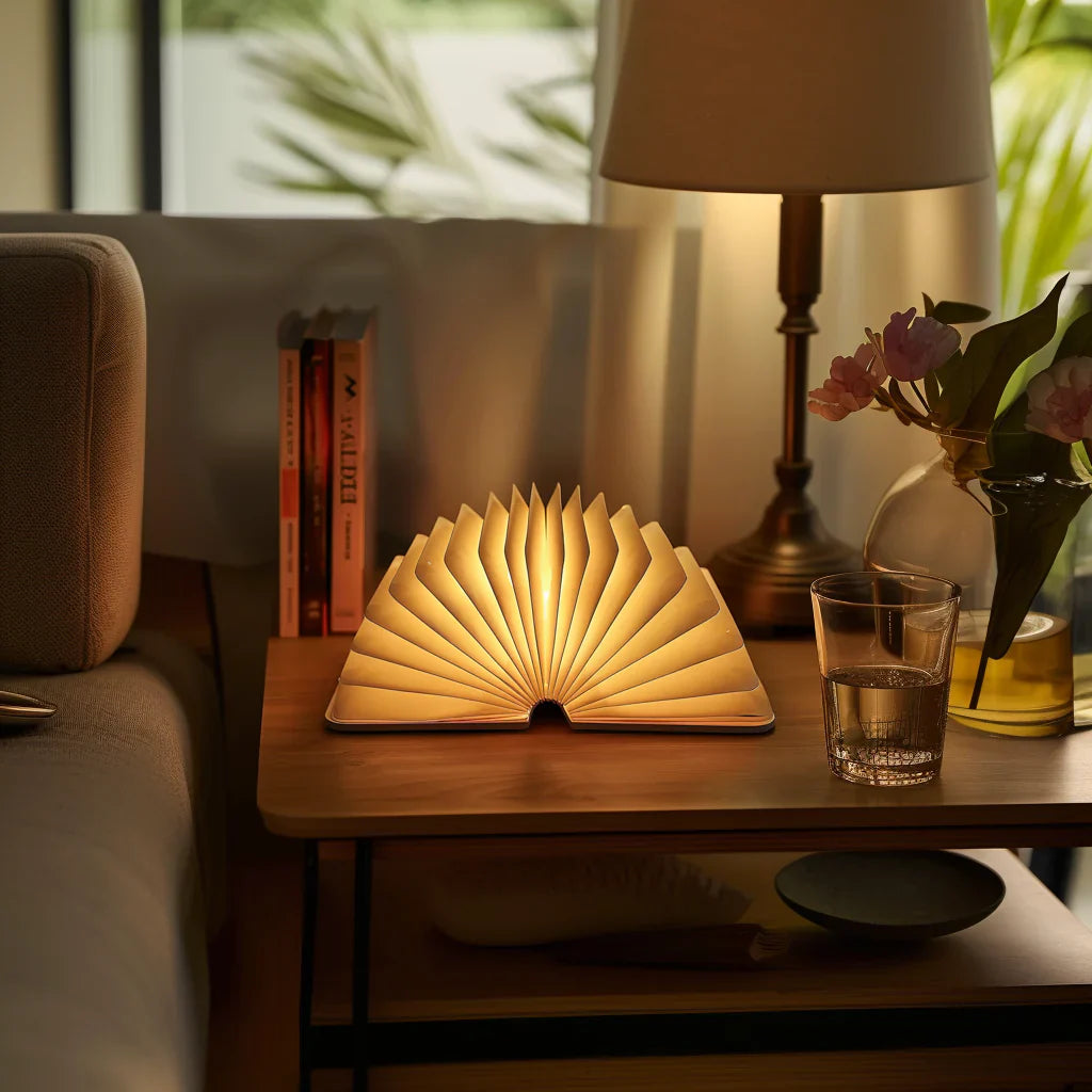 Auron | Lampa stołowa LED z lampką do książek