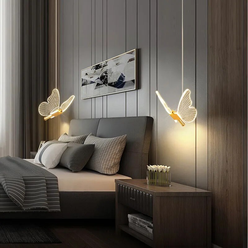Fluvia | Lampa wisząca LED w kształcie motyla