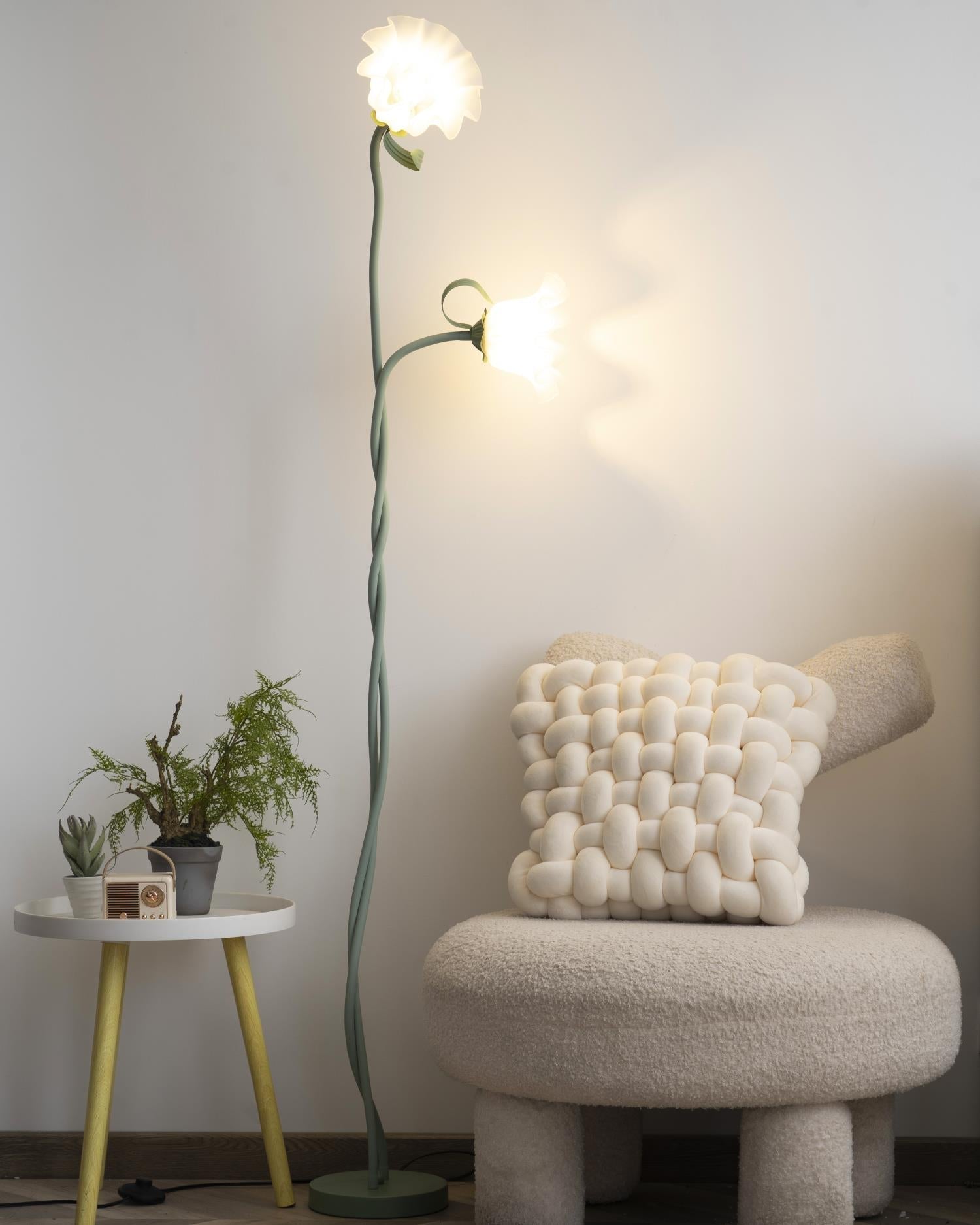 Bloomora | Kwitnąca designerska lampa podłogowa