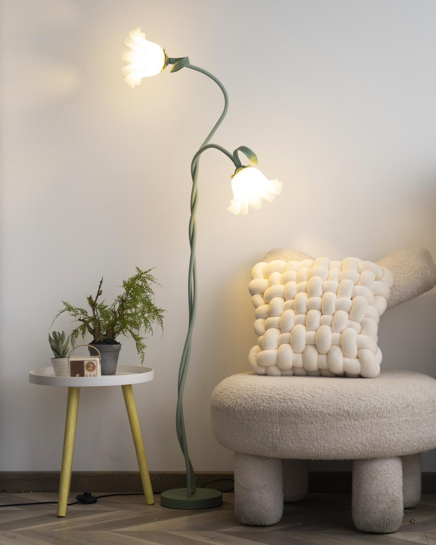 Bloomora | Kwitnąca designerska lampa podłogowa