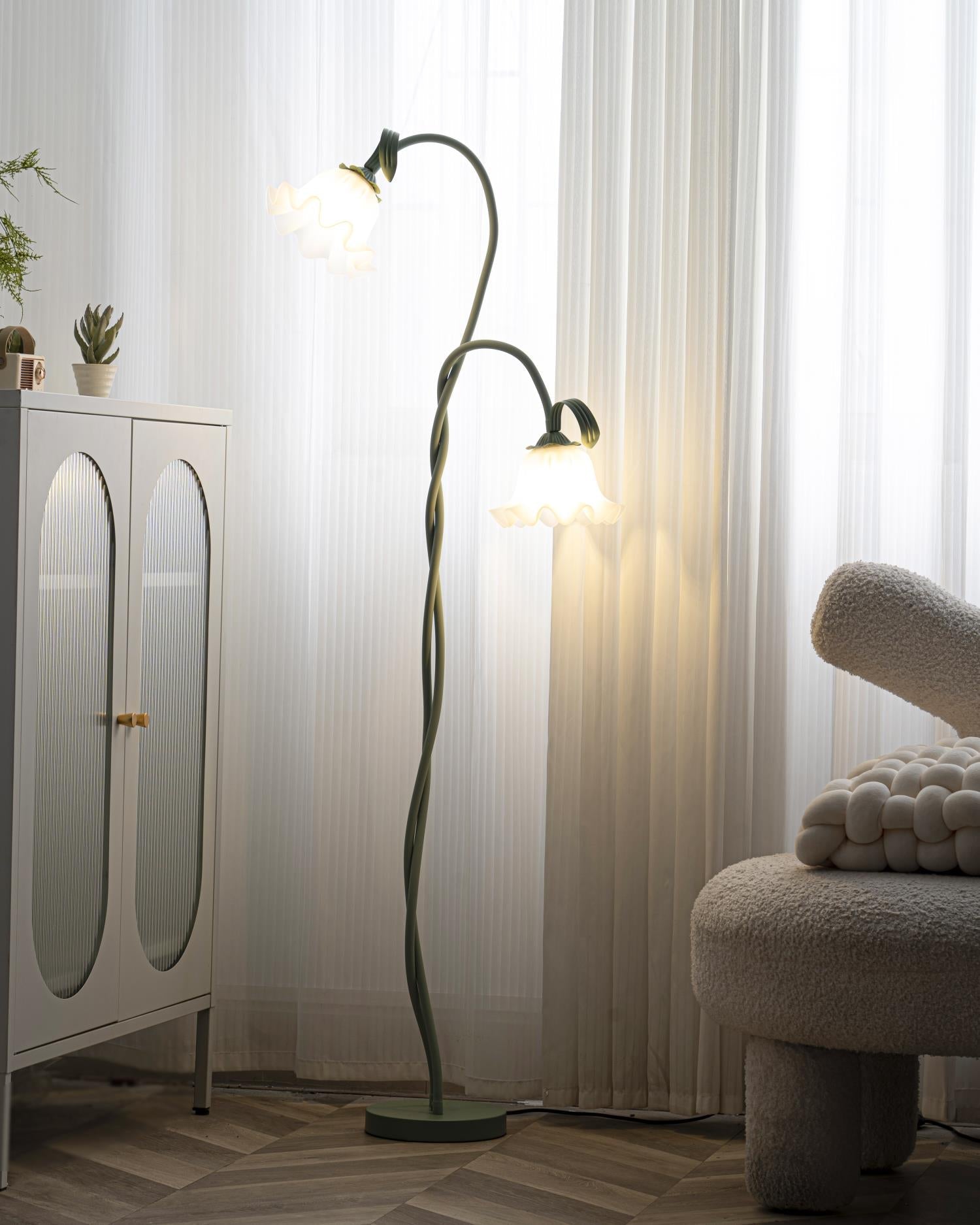 Bloomora | Kwitnąca designerska lampa podłogowa