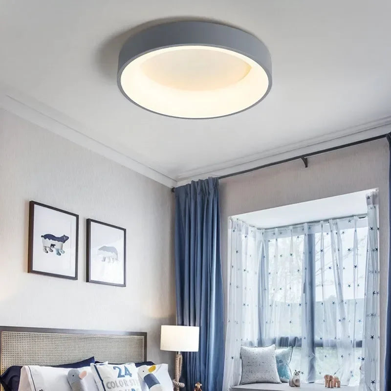 CelestialBeam | Nordyczna okrągła lampa sufitowa LED