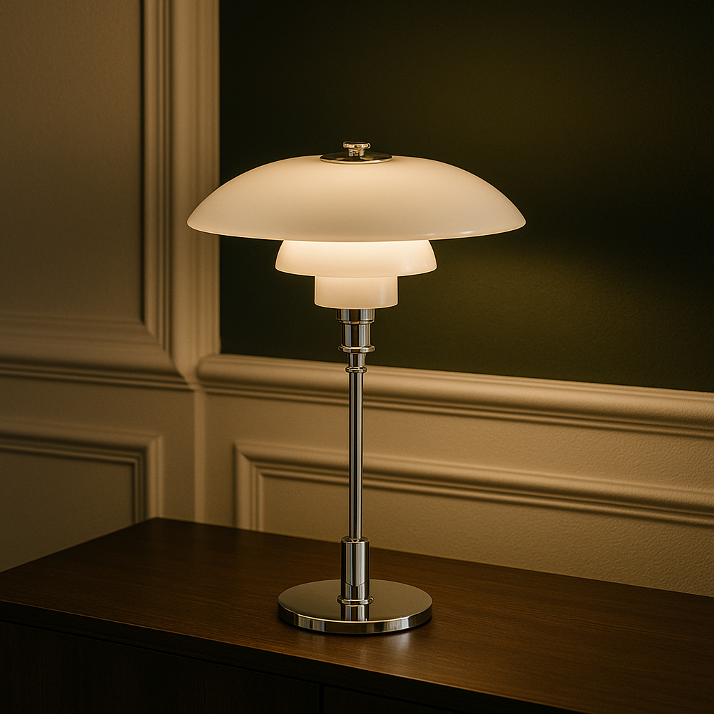 Aurivio | Lampa stołowa w stylu retro
