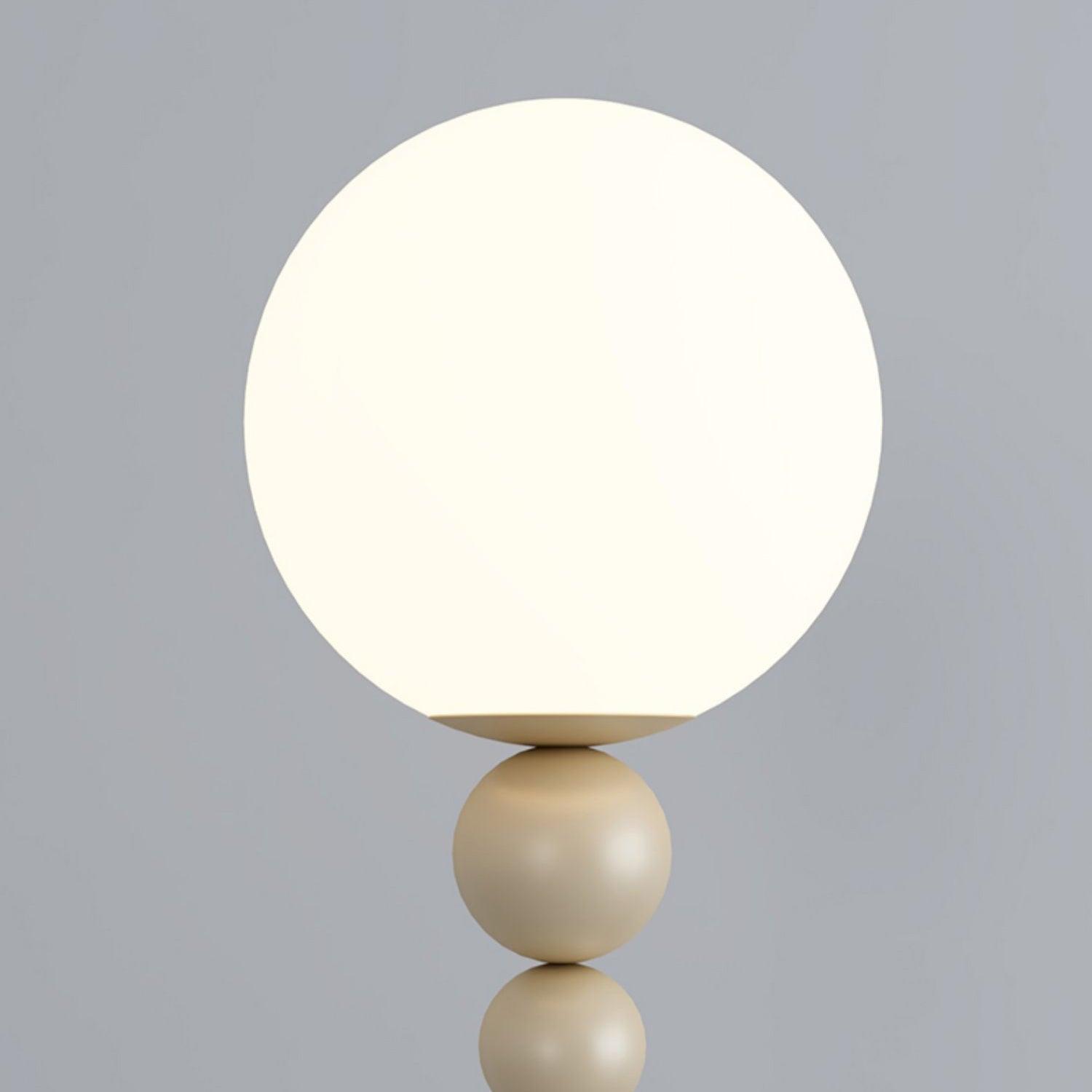 Marbelle | Lampa podłogowa retro o kulistym kształcie