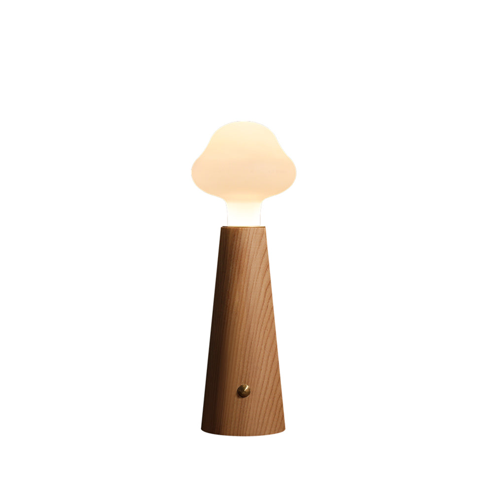 Mariel | Lampa stołowa z kloszem w kształcie grzyba