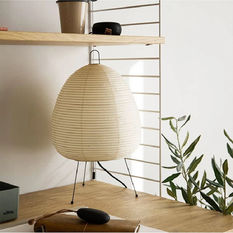 Avenza | Lampa stołowa z papierowym kloszem