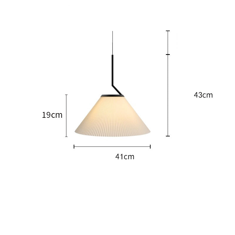 Feyra | Lampa wisząca w kształcie plis