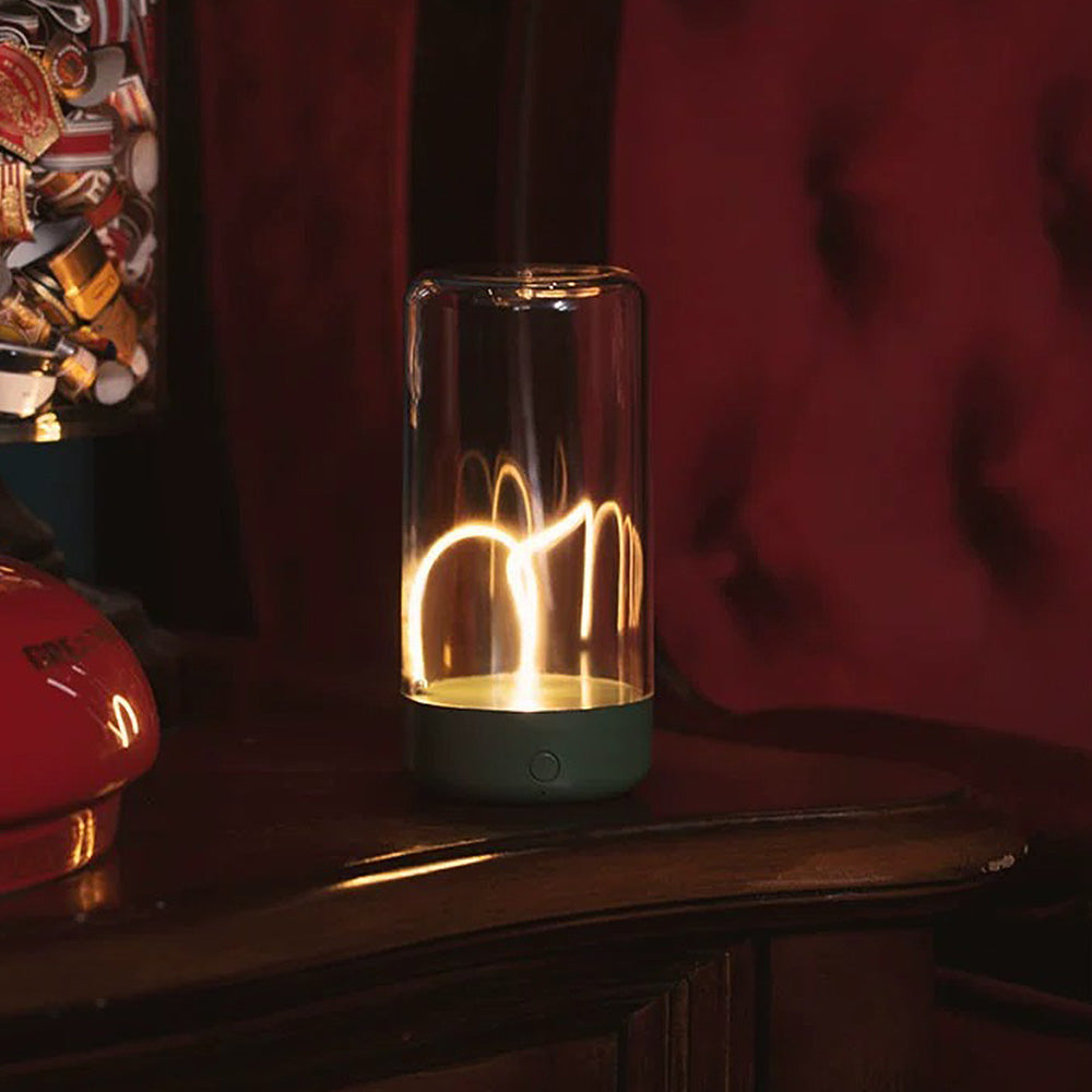 Lurevia | Lampa stołowa LED o kształcie cylindra