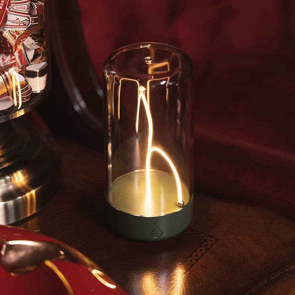 Lurevia | Lampa stołowa LED o kształcie cylindra