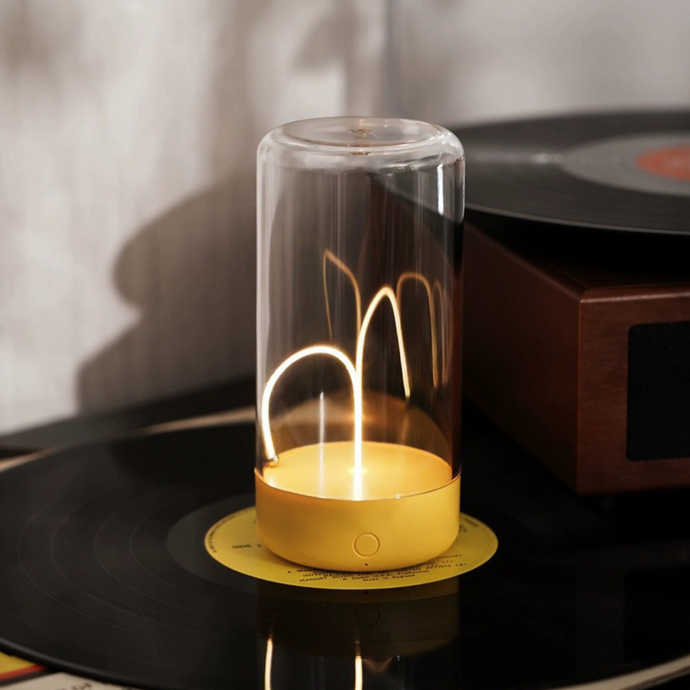 Lurevia | Lampa stołowa LED o kształcie cylindra