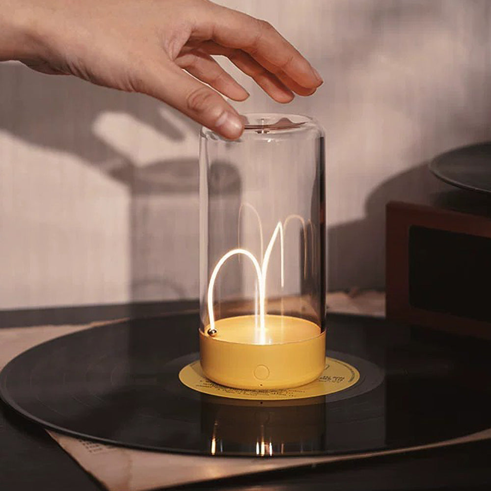 Lurevia | Lampa stołowa LED o kształcie cylindra
