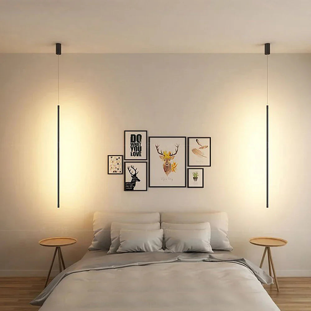 Serevo | smukła lampa wisząca LED
