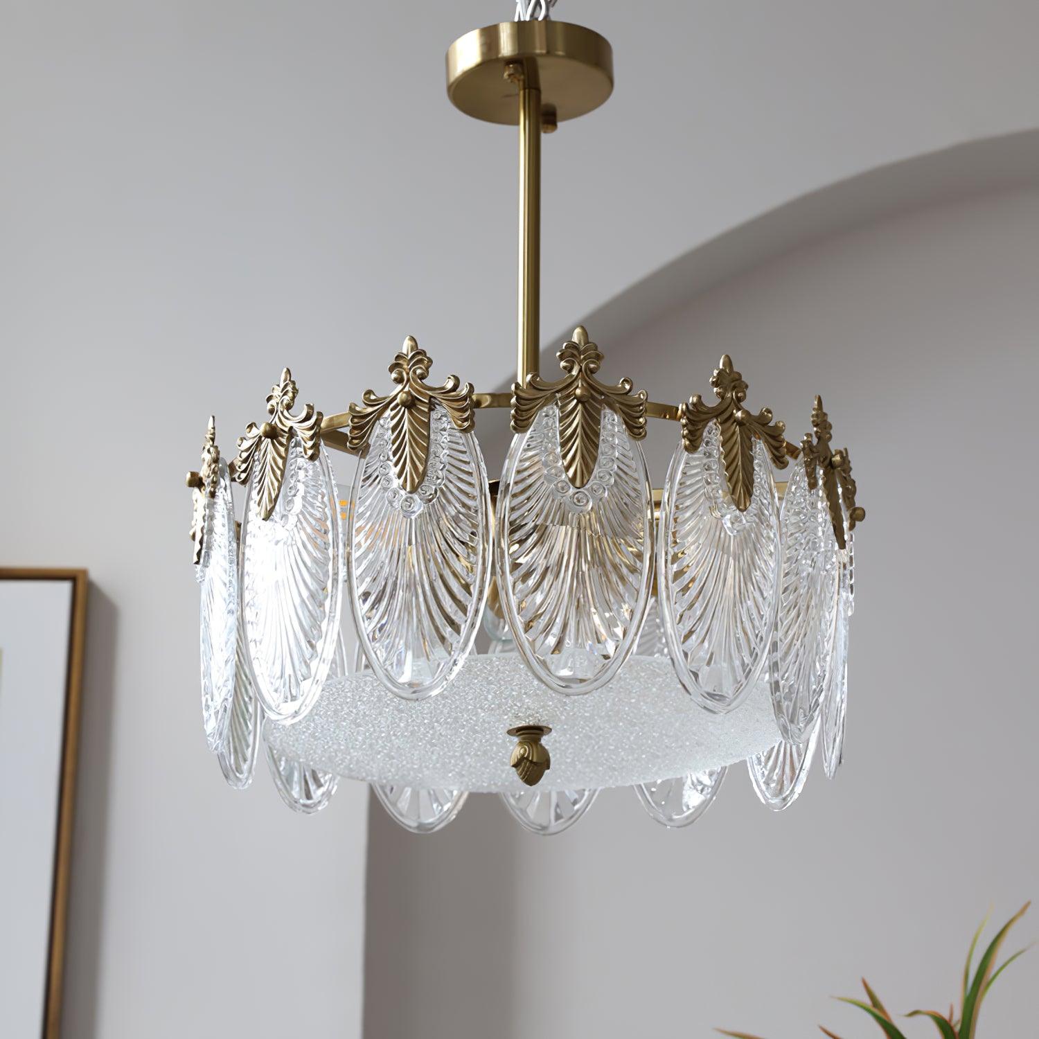 Velmira – lampy sufitowe LED z ozdobnymi elementami szklanymi