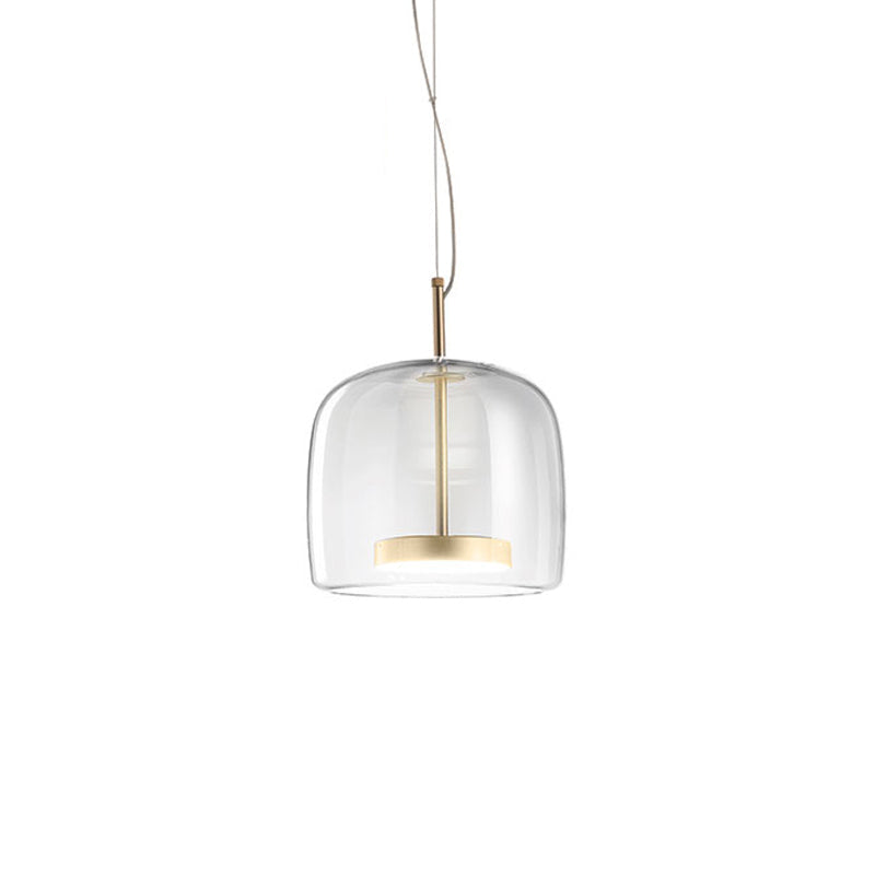 Auralis | Lampa wisząca z kloszem z przezroczystego szkła