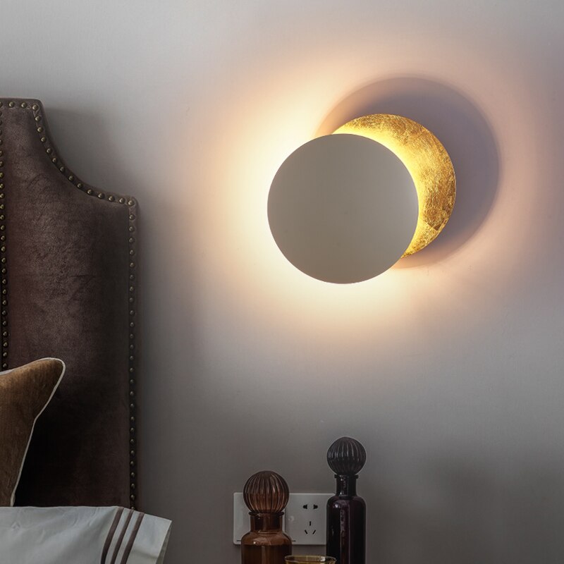 Eclipsera | Kinkiet LED w kształcie księżyca