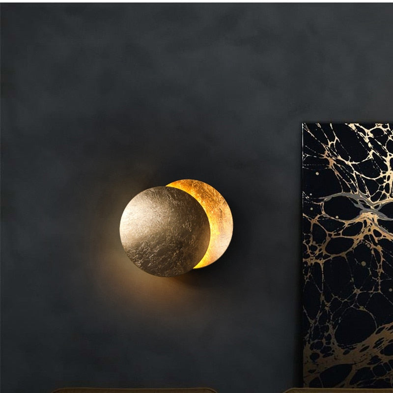 Eclipsera | Kinkiet LED w kształcie księżyca