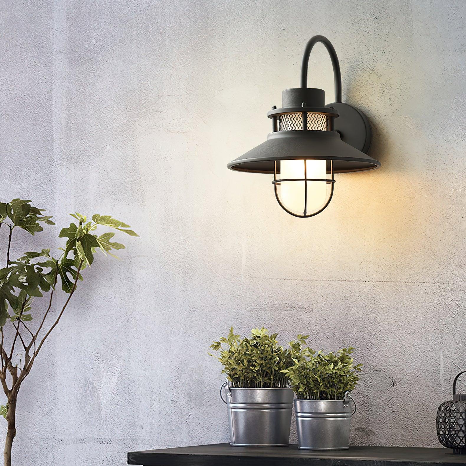 Kastell | Kinkiet zewnętrzny LED w stylu industrialnym