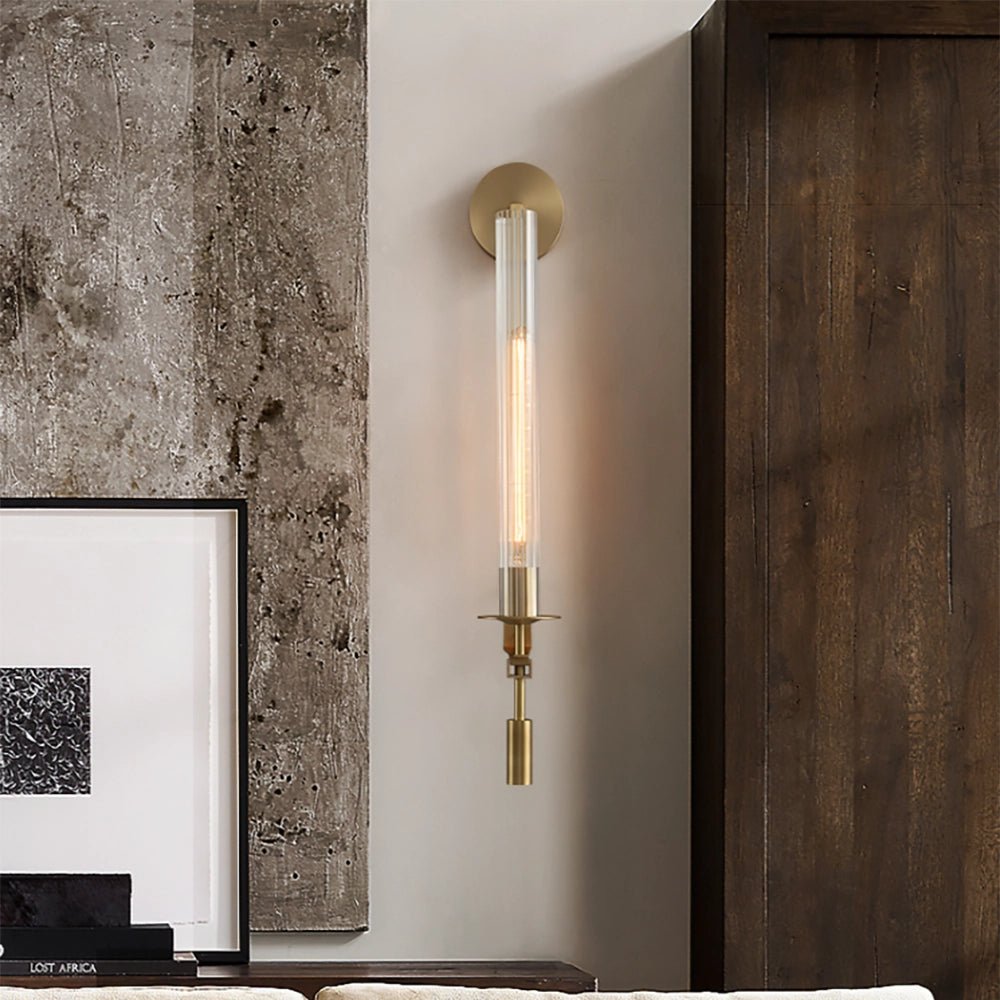 Vionna - Retro Glazen Wandlamp