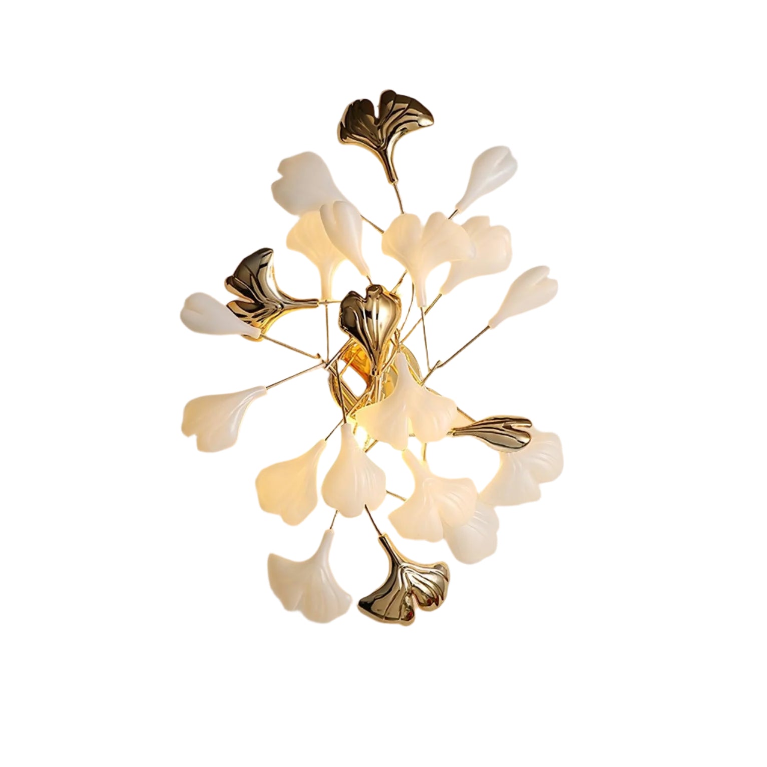 Flora | Ceramiczna lampa ścienna z motywem kwiatowym