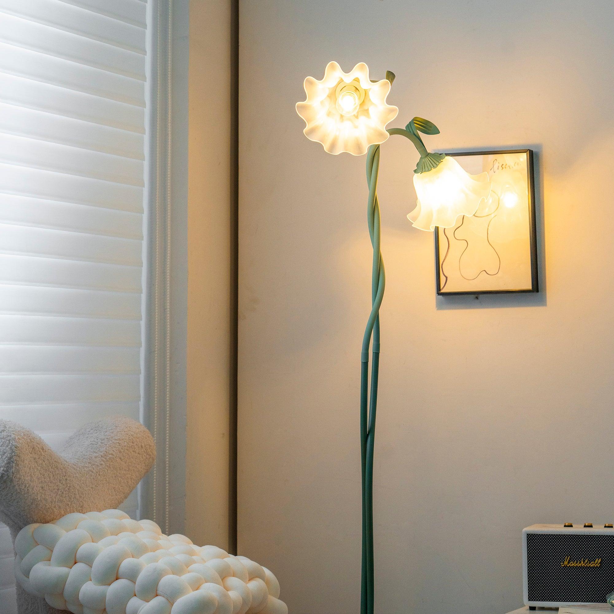Bloomora | Kwitnąca designerska lampa podłogowa