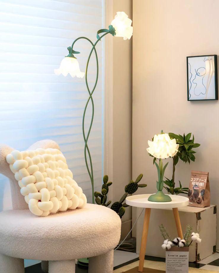 Bloomora | Kwitnąca designerska lampa podłogowa