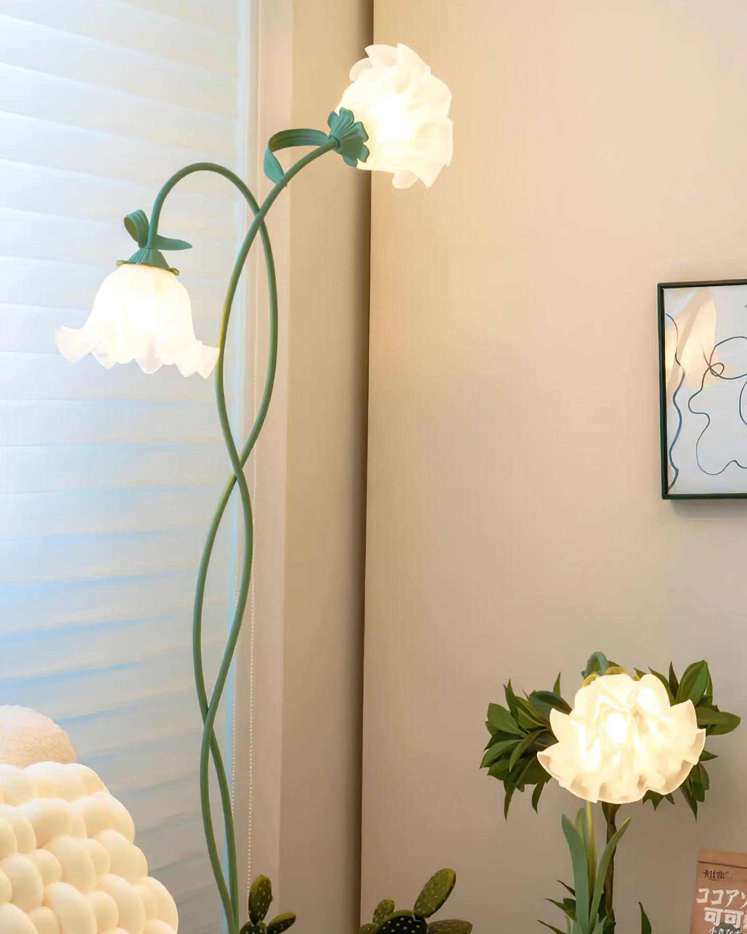 Bloomora | Kwitnąca designerska lampa podłogowa