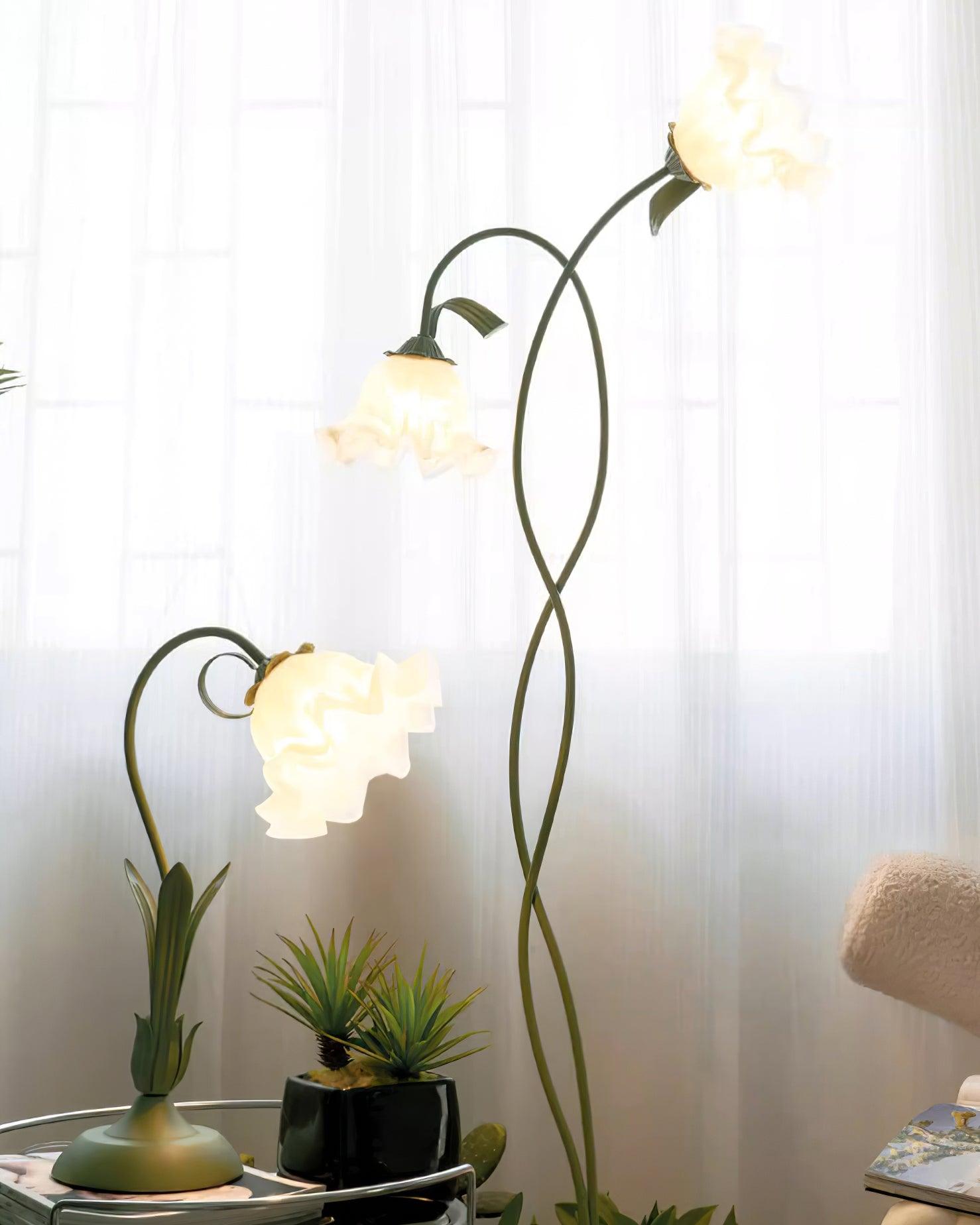 Bloomora | Kwitnąca designerska lampa podłogowa