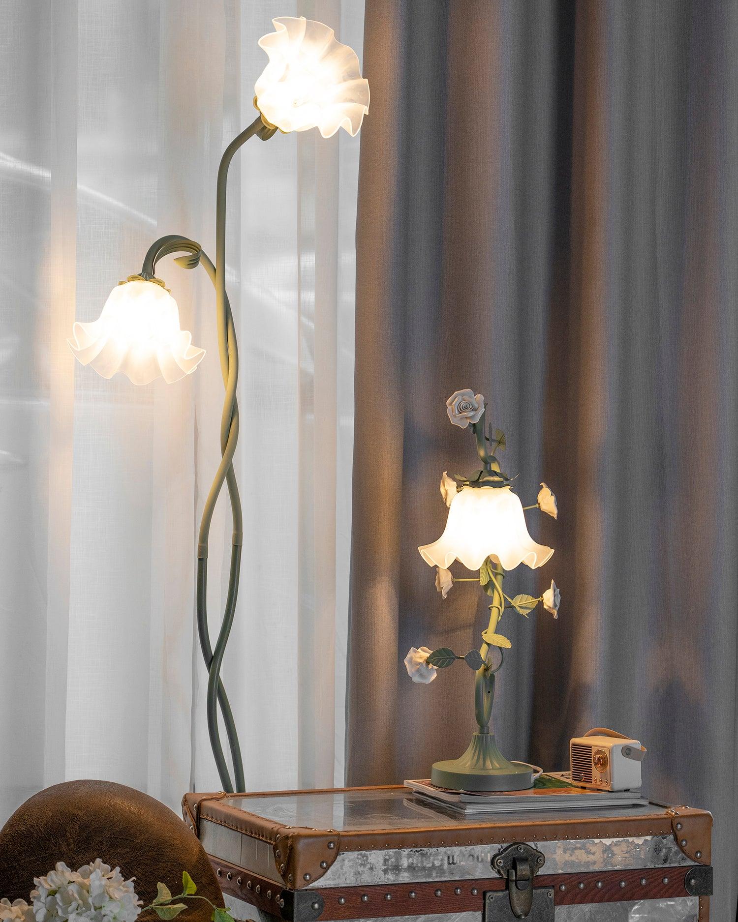 Bloomora | Kwitnąca designerska lampa podłogowa