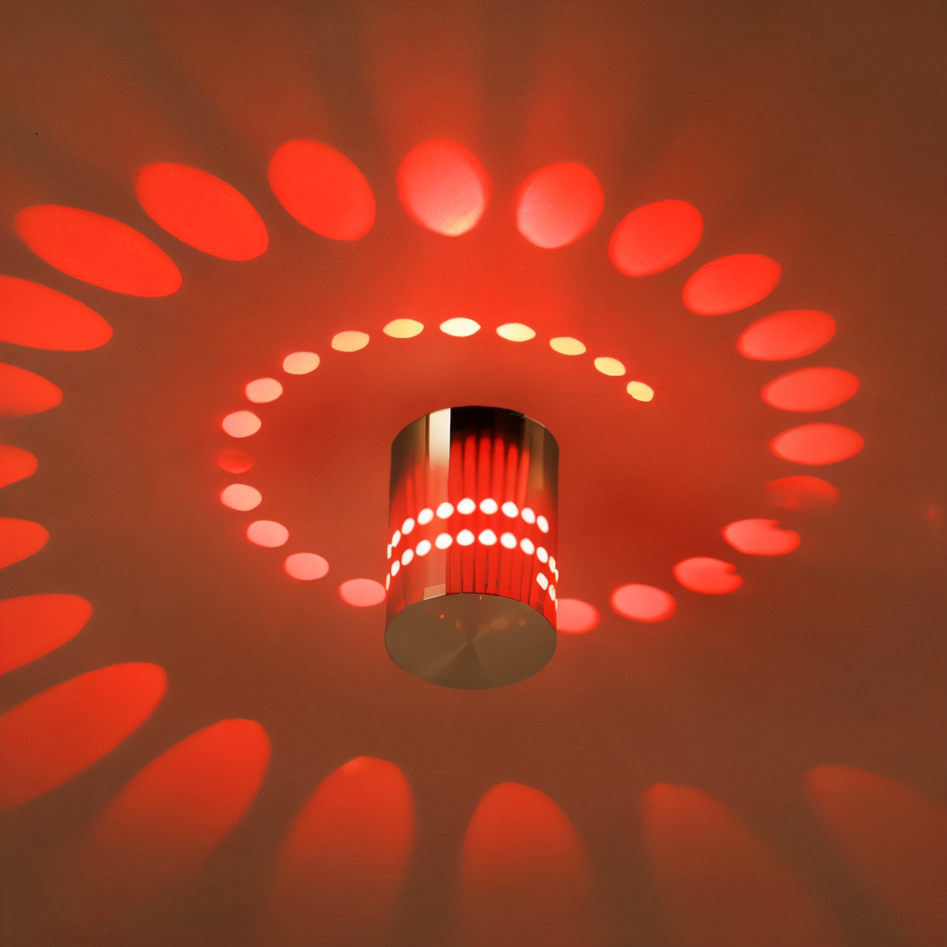 Spirava | Kinkiet LED z efektem spirali