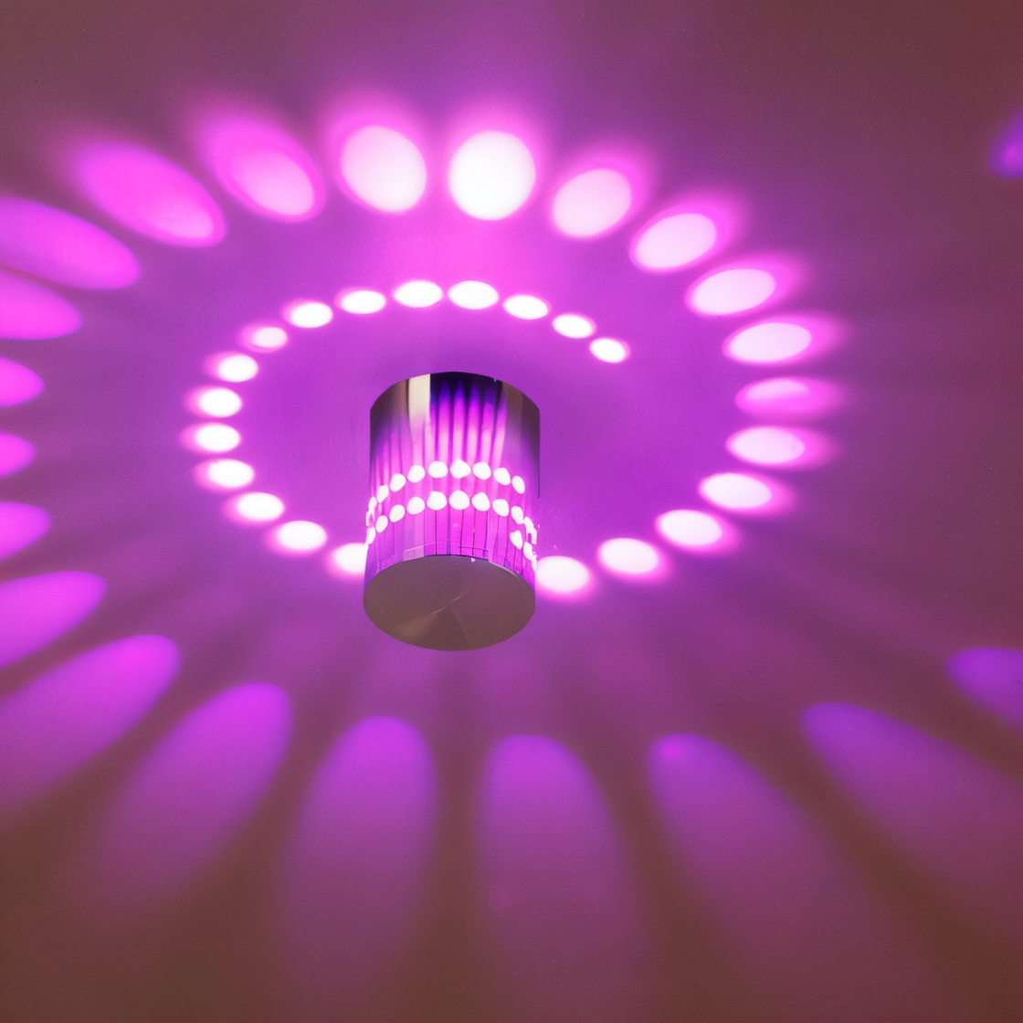 Spirava | Kinkiet LED z efektem spirali