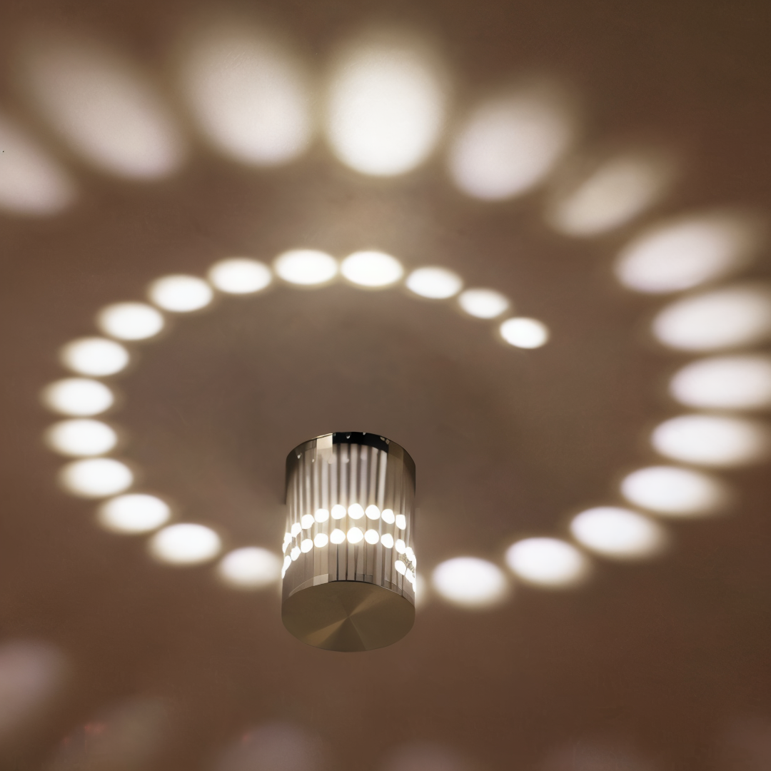 Spirava | Kinkiet LED z efektem spirali