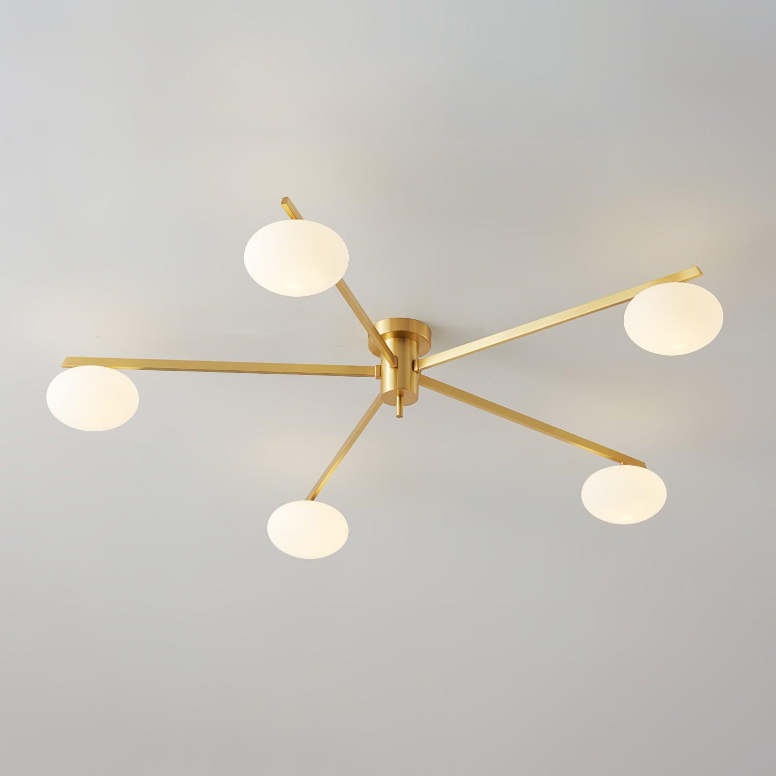 Arvid | Minimalistyczna skandynawska szklana lampa sufitowa