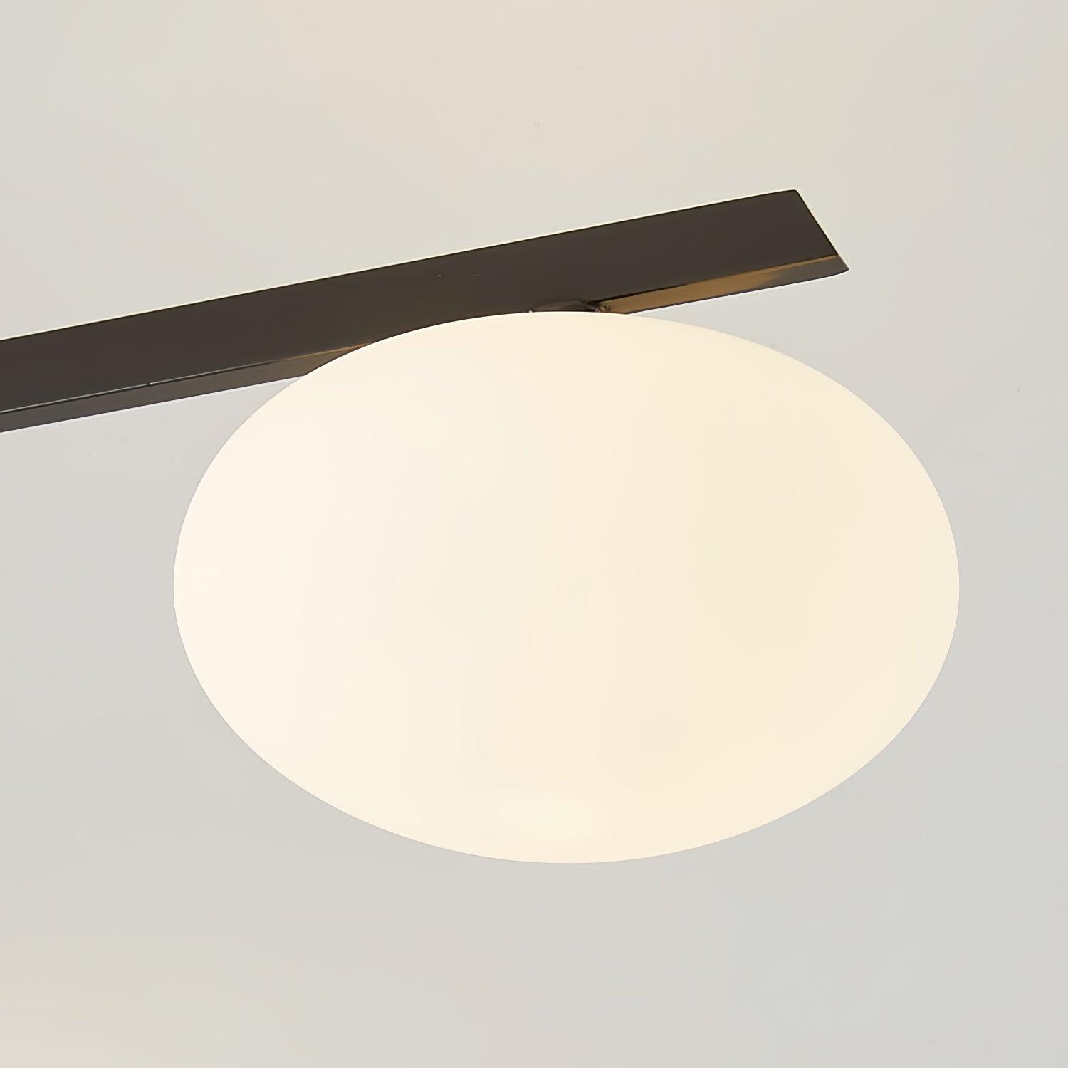 Arvid | Minimalistyczna skandynawska szklana lampa sufitowa