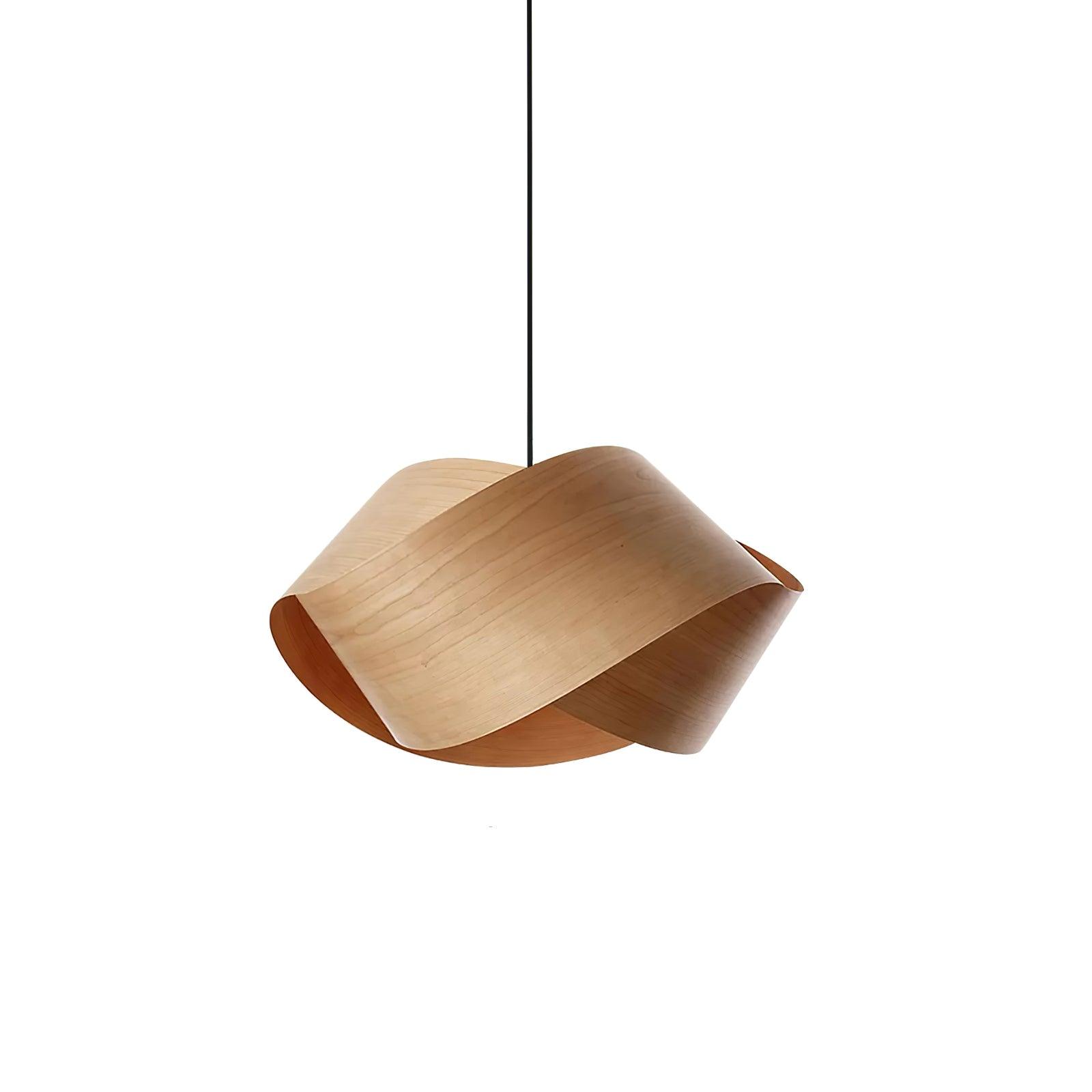Lirado – designerska lampa wisząca w stylu drewnianym