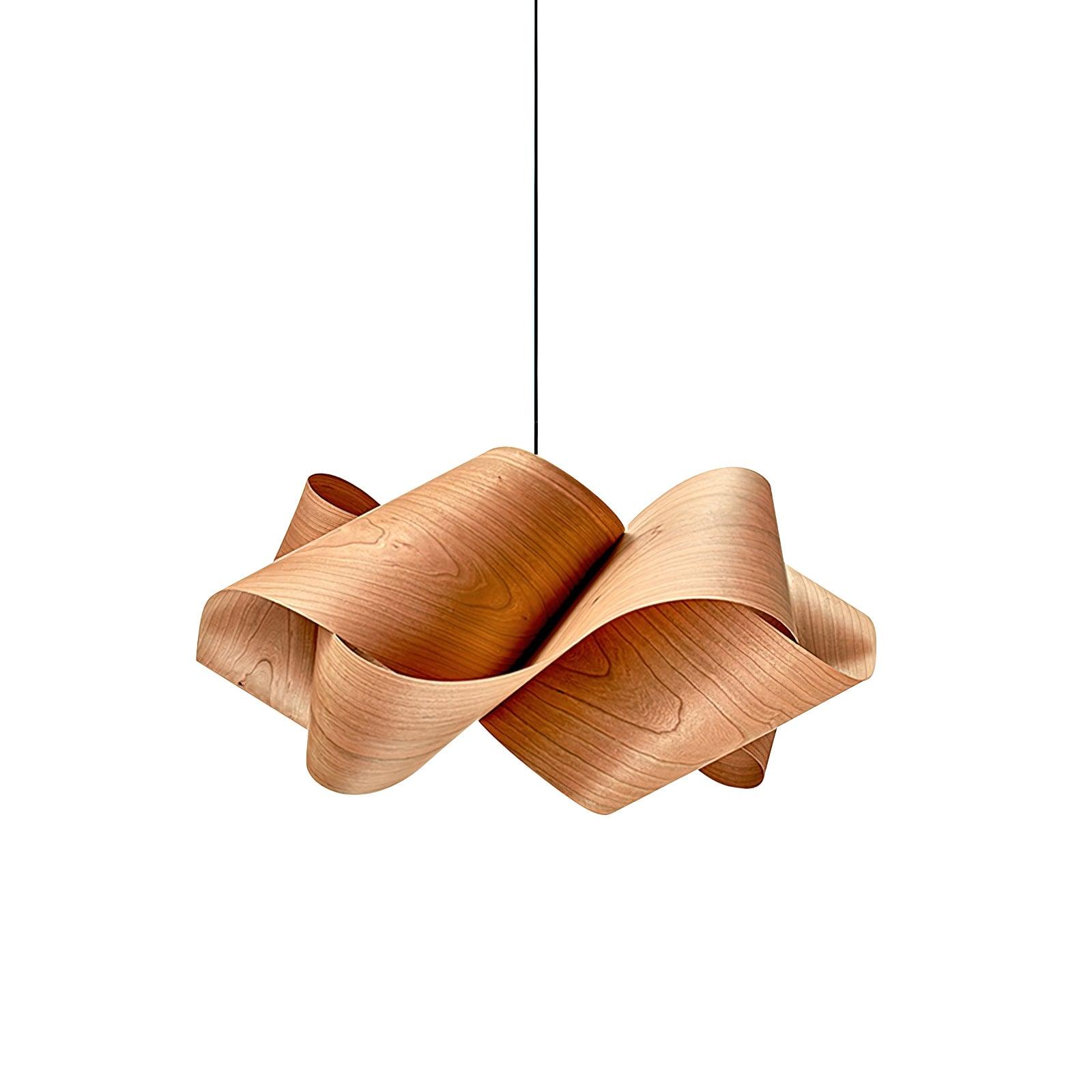 Lirado – designerska lampa wisząca w stylu drewnianym