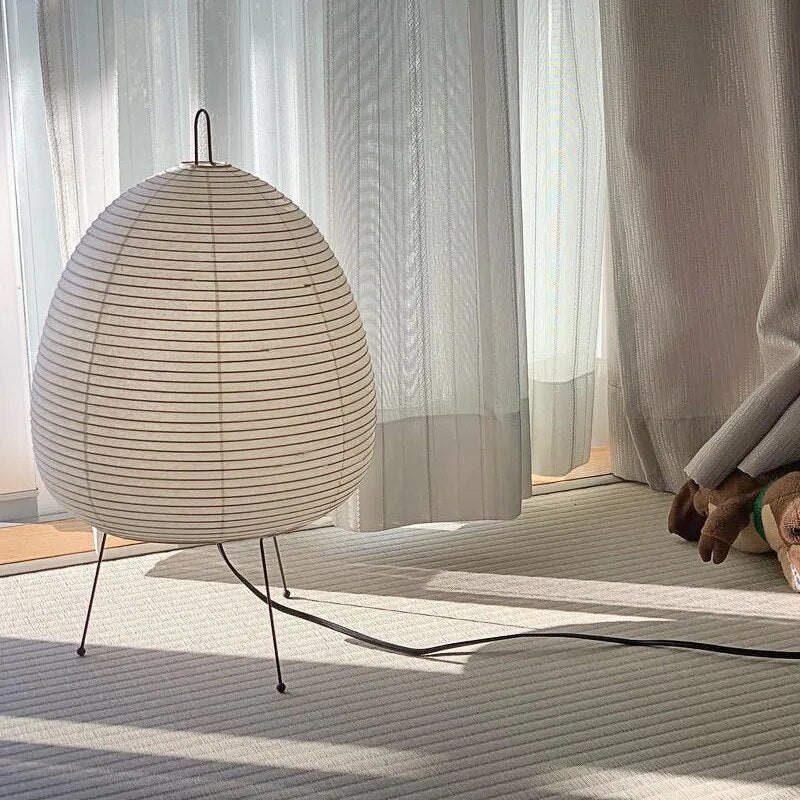 Lumina | Lampa stołowa z papierowym kloszem