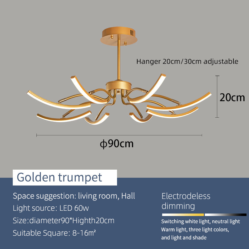 Arcova | Nowoczesna lampa sufitowa LED