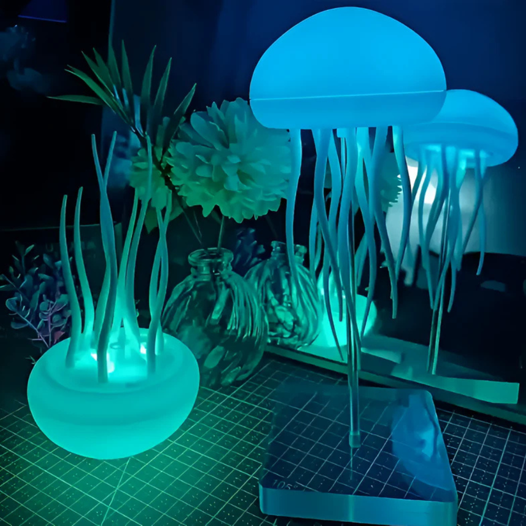 Kolorowa lampa stołowa | Lampka nocna LED