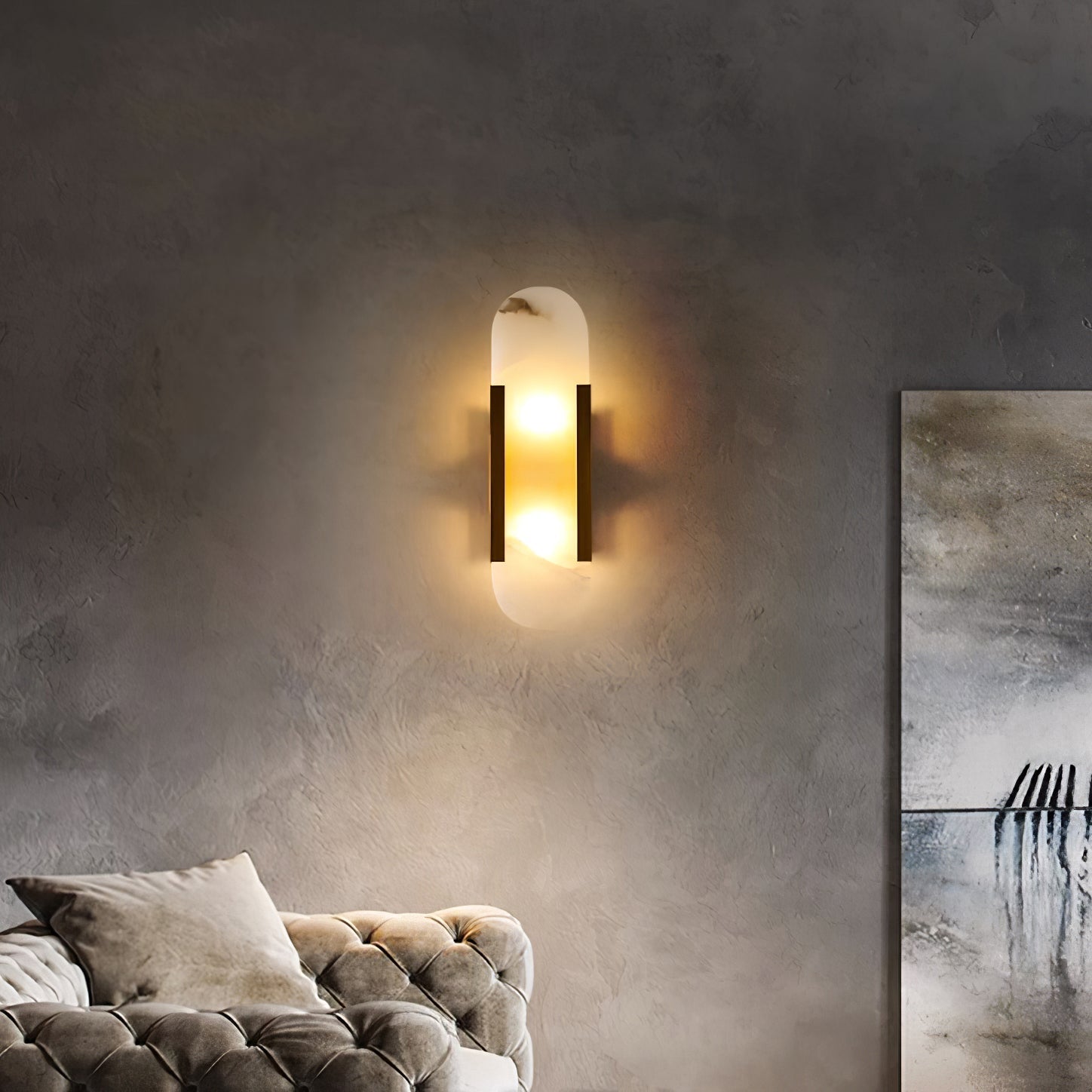 Marvella | Kinkiet LED z efektem marmuru