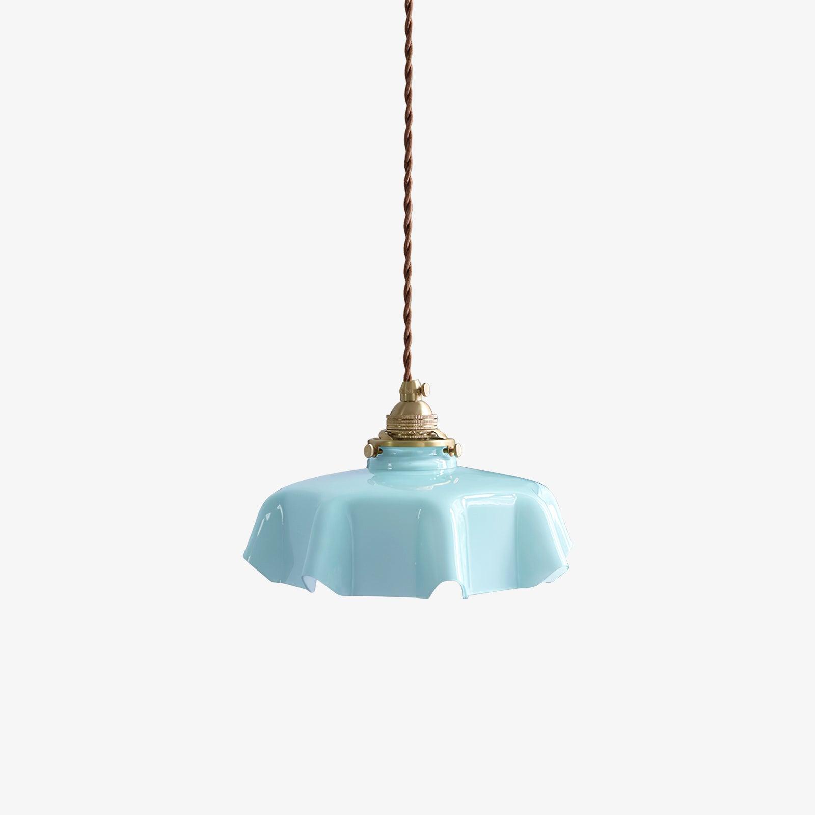 Valdina | Klosz do lampy wiszącej z falistym brzegiem
