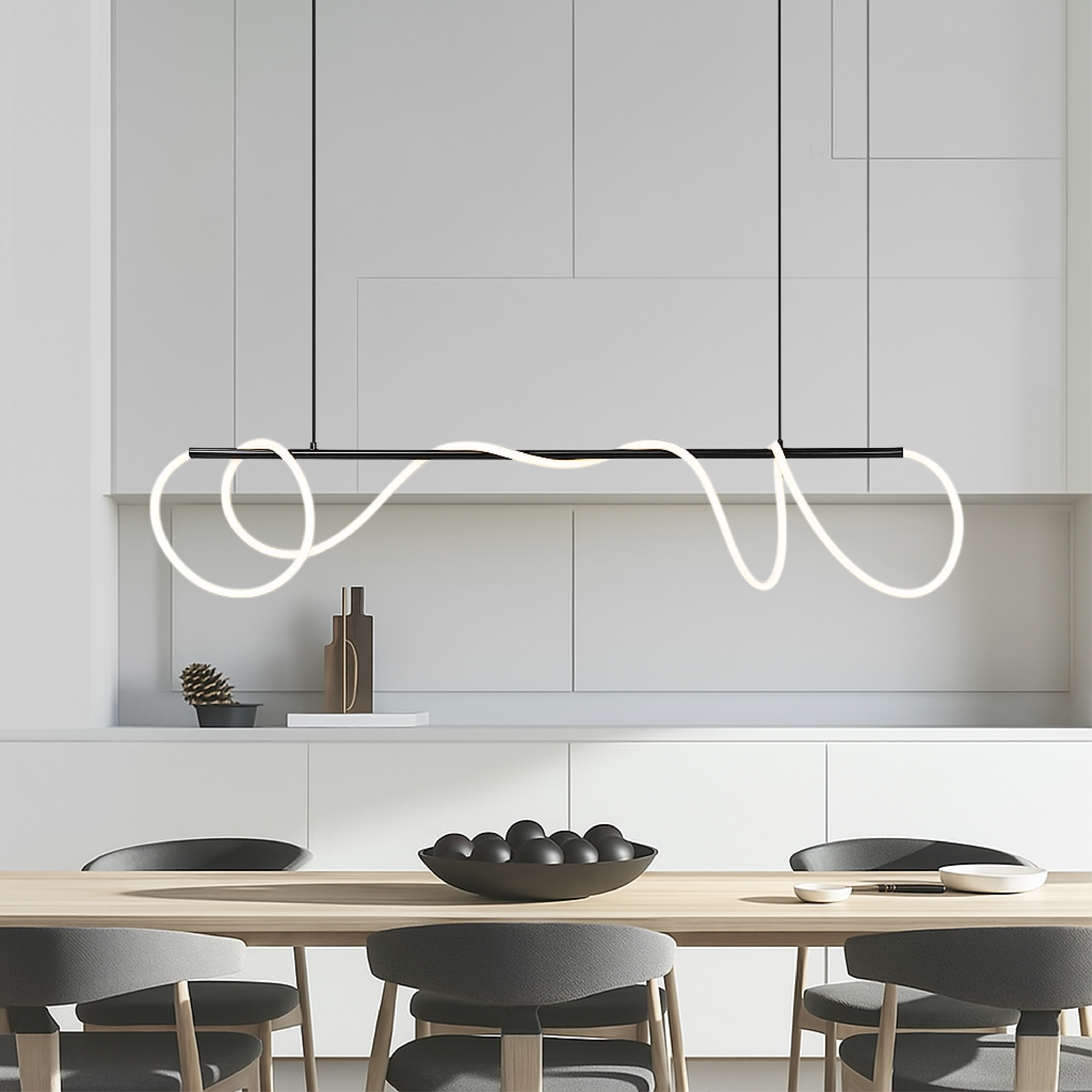 Lyvora | Lampy sufitowe LED o falistym kształcie