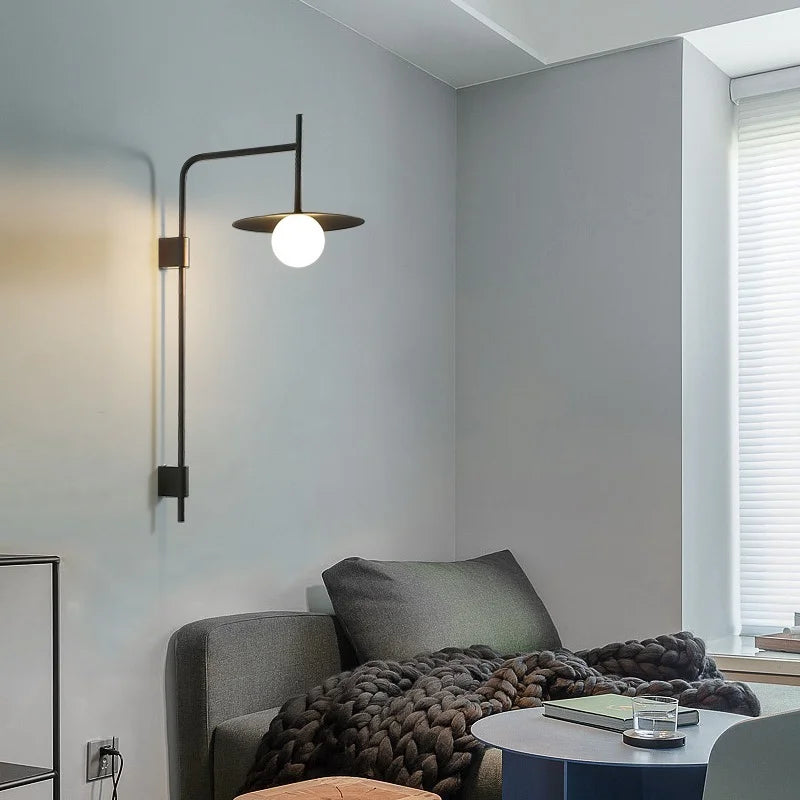 Flexo | Nowoczesna lampa ścienna LED, obrotowa, minimalistyczna