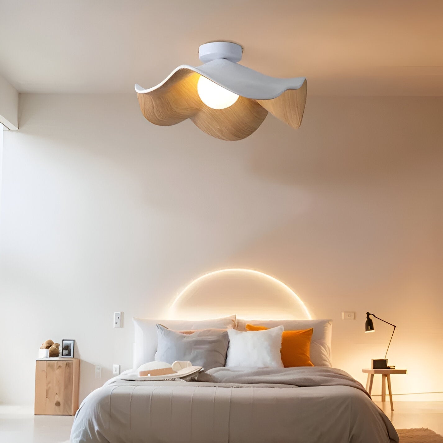 Florale | Kształtowa lampa sufitowa LED