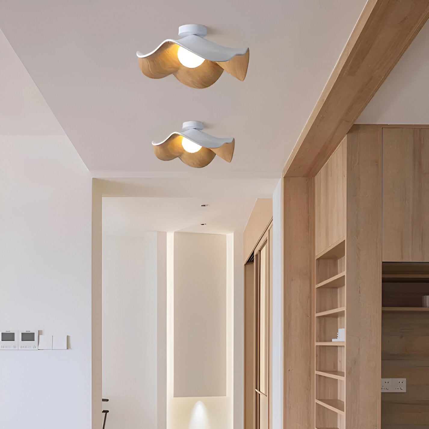 Florale | Kształtowa lampa sufitowa LED